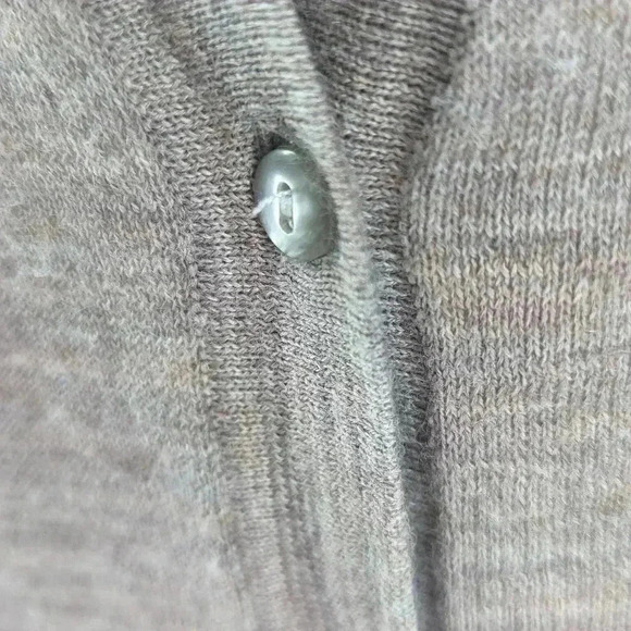 Ann Taylor Loft Tan Knit Jewel Embellished Cardigan Sweater Size Small Button - Picture 3 of 14